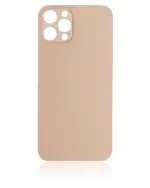 Capac Spate Sticla iPhone 12 Pro (No Logo) (Gold) - imagine 2