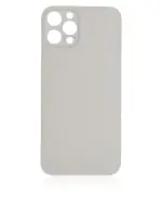 Capac Spate Sticla iPhone 12 Pro (No Logo) (Silver)