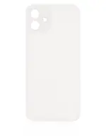 Capac Spate Sticla iPhone 12 (No Logo) (White) - imagine 2