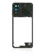 Carcasa Mijloc Mid-Frame Motorola Moto G22 (Cosmic Black) - imagine 2
