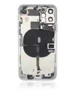 Capac Spate Sticla iPhone 11 Pro OEM (No Logo) (Silver) - imagine 3