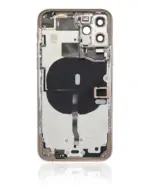 Capac Spate Sticla iPhone 11 Pro OEM (No Logo) (Gold) - imagine 3