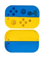 Carcasa (Housing Shell) Controller Joy-Con Nintendo Switch – Yellow / Blue - imagine 2