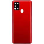 Capac Spate Sticla Samsung Galaxy A21S OEM (Red) - imagine 2