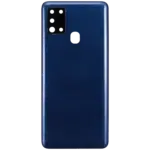 Capac Spate Sticla Samsung Galaxy A21S OEM (Blue) - imagine 2
