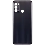 Capac Spate Sticla Motorola Moto G60 (Black) - imagine 3