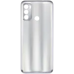 Capac Spate Sticla Motorola Moto G60 (Silver) - imagine 3