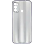 Capac Spate Sticla Motorola Moto G40 Fusion (Silver) - imagine 2