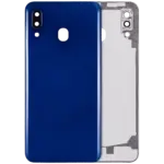 Capac Spate Sticla Samsung Galaxy A20 OEM (Blue) - imagine 2