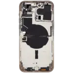 Capac Spate Sticla iPhone 14 Pro Max OEM (No Logo) (Gold) - imagine 3