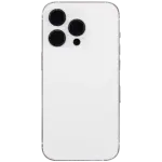 Capac Spate Sticla iPhone 14 Pro OEM (No Logo) (Silver) - imagine 2