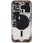 Capac Spate Sticla iPhone 14 Pro OEM (No Logo) (Gold) - imagine 3