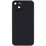 Capac Spate Sticla iPhone 15 Plus OEM (No Logo) (Black) - imagine 2