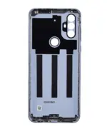 Capac Spate Sticla Motorola Moto Power OEM (Opal Silver) - imagine 2