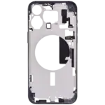 Carcasa Mijloc Mid-Frame iPhone 15 Pro Max OEM (Blue Titanium) - imagine 2