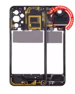 Carcasa Mijloc Samsung Galaxy A23 5G (Black) - imagine 3