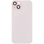 Capac Spate Sticla iPhone 15 Plus OEM (No Logo) (Pink) - imagine 2