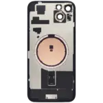 Capac Spate Sticla iPhone 15 Plus OEM (No Logo) (Blue) - imagine 3