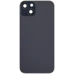 Capac Spate Sticla iPhone 15 Plus OEM (No Logo) (Black) - imagine 2