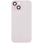 Capac Spate Sticla iPhone 15 OEM (No Logo) (Pink) - imagine 2