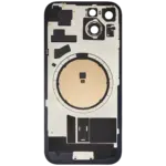 Capac Spate Sticla iPhone 15 OEM (No Logo) (Pink) - imagine 3