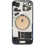 Capac Spate Sticla iPhone 15 OEM (No Logo) (Green) - imagine 3