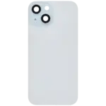 Capac Spate Sticla iPhone 15 OEM (No Logo) (Blue) - imagine 2