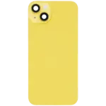Capac Spate Sticla iPhone 14 Plus OEM (No Logo) (Yellow) - imagine 2