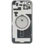 Capac Spate Sticla iPhone 14 Plus OEM (No Logo) (Yellow) - imagine 3