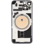 Capac Spate Sticla iPhone 14 OEM (No Logo) (Staright) - imagine 3