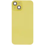 Capac Spate Sticla iPhone 14 OEM (No Logo) (Yellow) - imagine 2