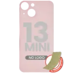 Capac Spate Sticla iPhone 13 Mini (No Logo) (Pink) - imagine 2