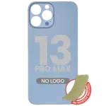 Capac Spate Sticla iPhone 13 Pro Max (No Logo) (Sierra Blue) - imagine 3