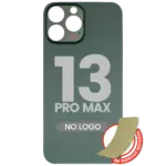 Capac Spate Sticla iPhone 13 Pro Max (No Logo) (Alpine Green) - imagine 2