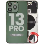 Capac Spate Sticla iPhone 13 Pro OEM (No Logo) (Alpine Green) - imagine 4