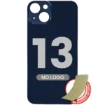 Capac Spate Sticla iPhone 13 (No Logo) (Midnight) - imagine 3