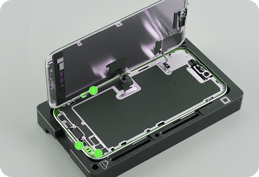 Instructiuni de montaj display iPhone Instructiuni de montaj display iPhone