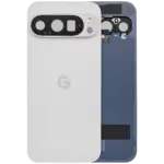 Capac Spate Sticla Google Pixel 9 Pro Refurbished (Porcelain)