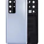 Capac Spate Sticla Huawei P40 Pro (Matte Silver)