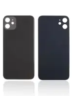 Capac Spate Sticla iPhone 11 (No Logo) (Black)
