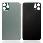 Capac Spate Sticla iPhone 11 Pro (No Logo) (Midnight Green)