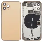 Capac Spate Sticla iPhone 11 Pro OEM (No Logo) (Gold)