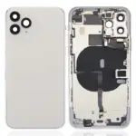 Capac Spate Sticla iPhone 11 Pro OEM (No Logo) (Silver)
