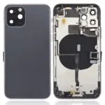 Capac Spate Sticla iPhone 11 Pro OEM (No Logo) (Space Gray)