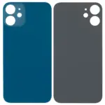 Capac Spate Sticla iPhone 12 Mini (No Logo) (Blue)