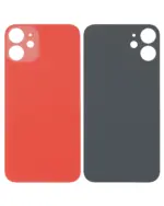 Capac Spate Sticla iPhone 12 Mini (No Logo) (Red)