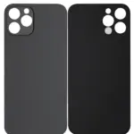 Capac Spate Sticla iPhone 12 Pro (No Logo) (Graphite)