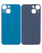 Capac Spate Sticla iPhone 13 Mini (No Logo) (Blue)