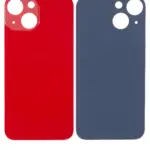Capac Spate Sticla iPhone 13 Mini (No Logo) (Red)