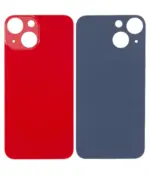 Capac Spate Sticla iPhone 13 Mini (No Logo) (Red)